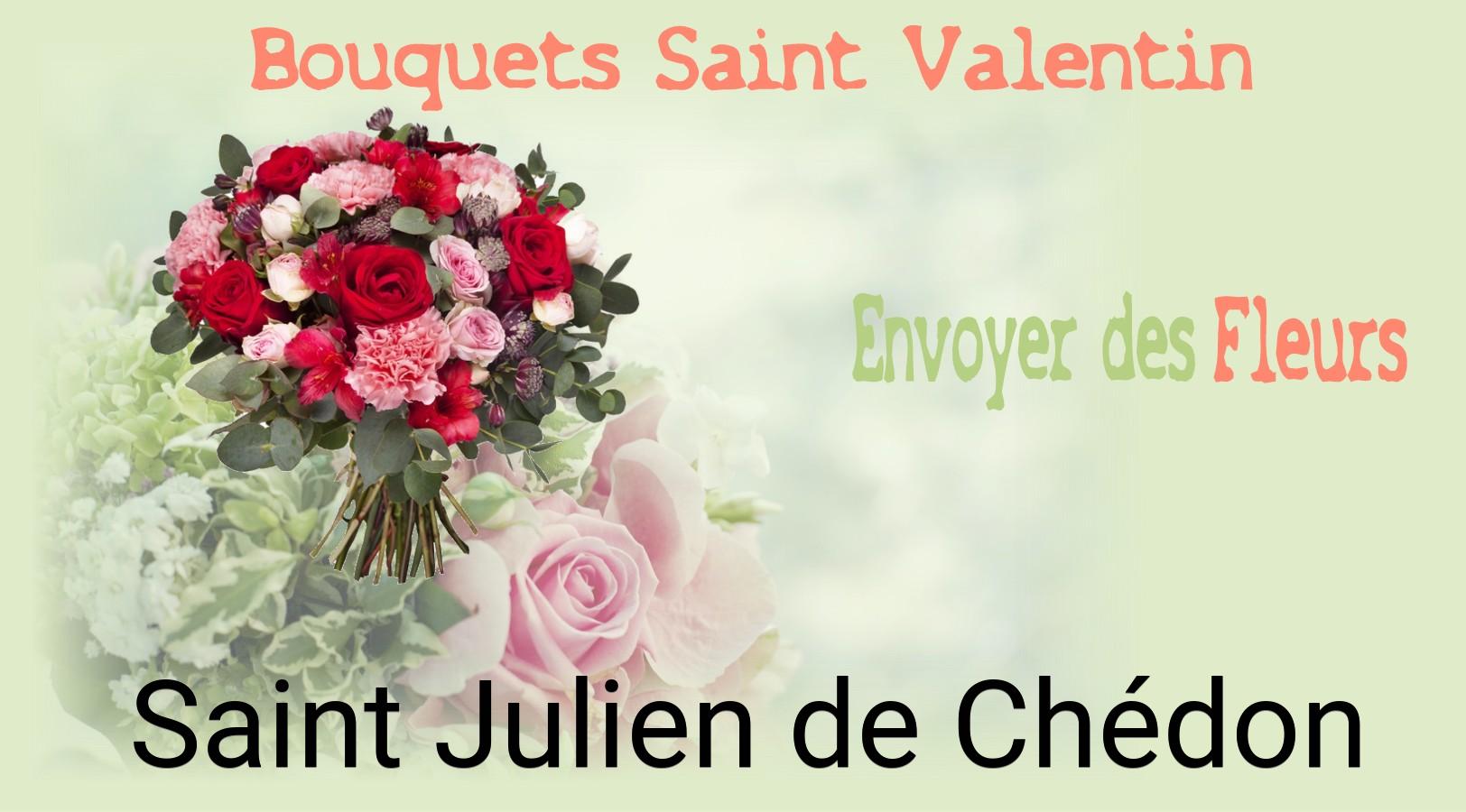 Roses de Saint-Valentin livrées à Saint-Julien-de-Chédon